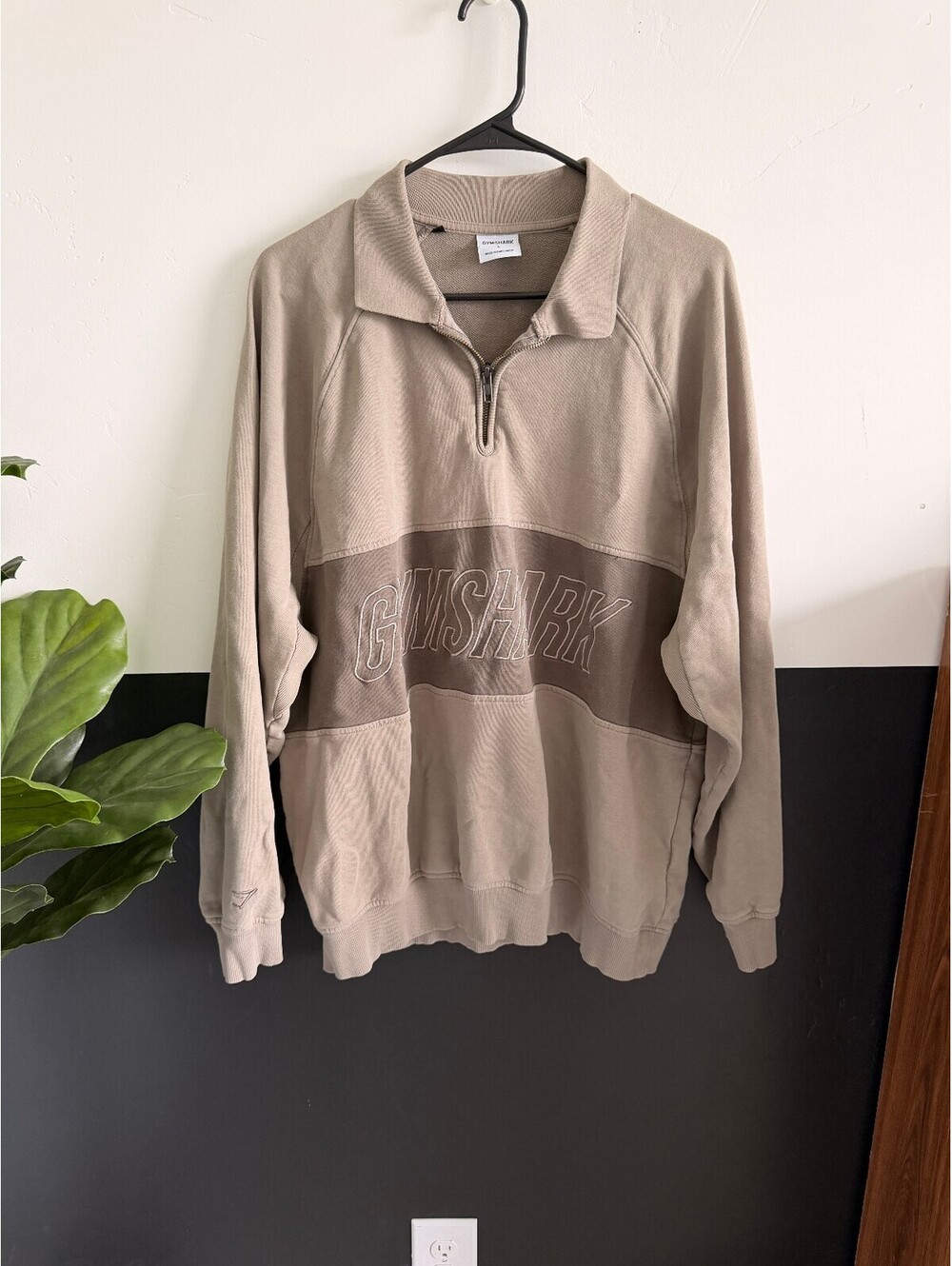 Gymshark Heritage Quarter Zip Oversized Sweatshirt